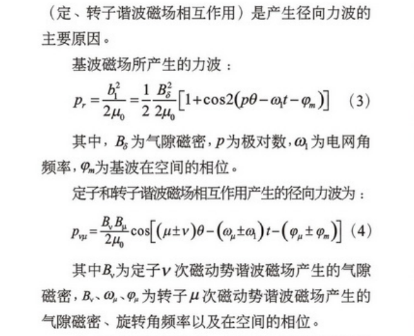 壓縮機用電動機振動噪聲研究現狀