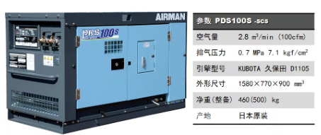 復盛埃爾曼推出全新一代PDS100S空壓機