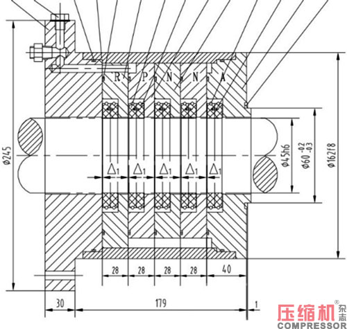 壓縮機活塞桿陶瓷涂層脫落故障分析